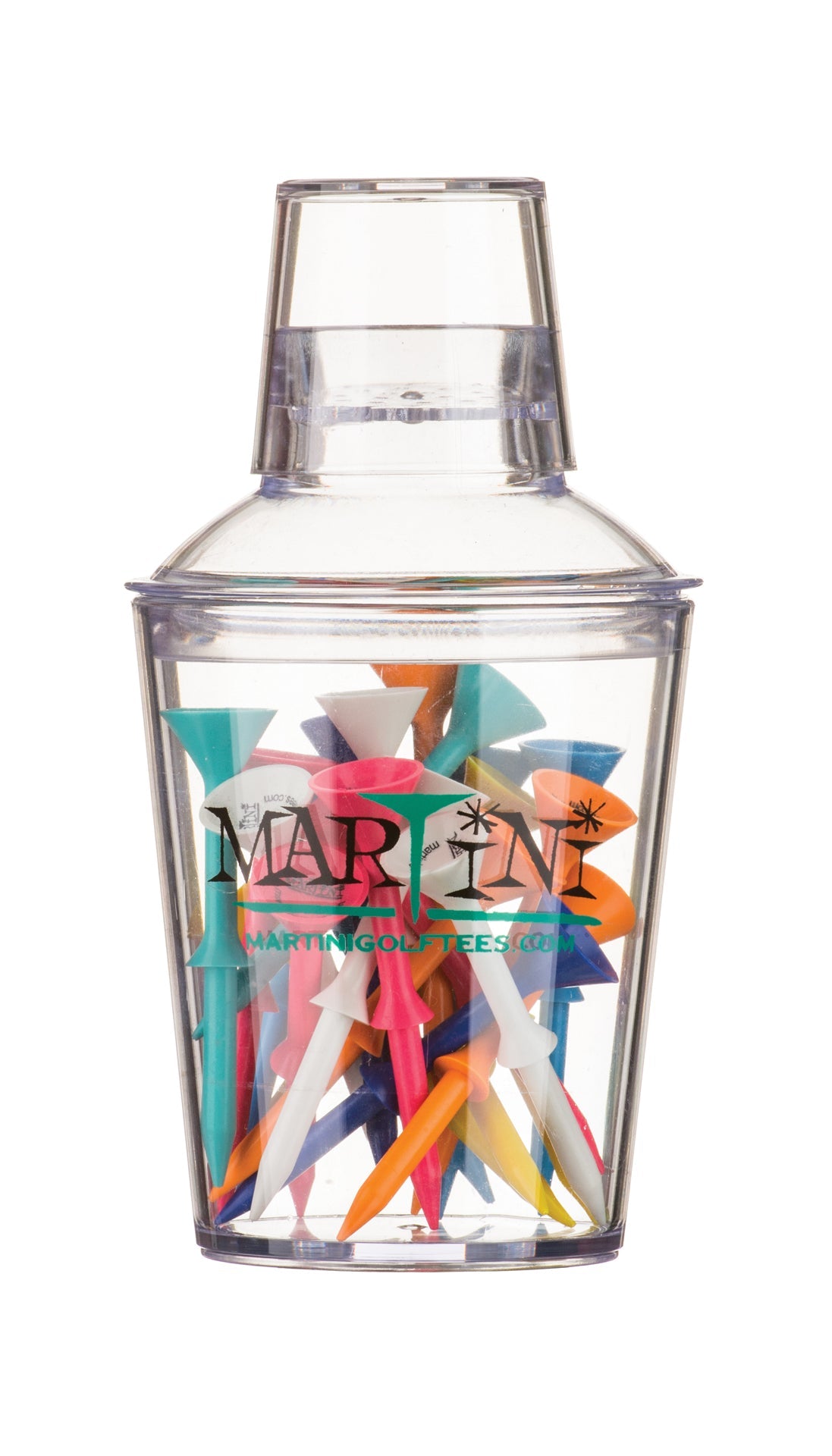 Martini Tees Small Shaker - 24 Tees