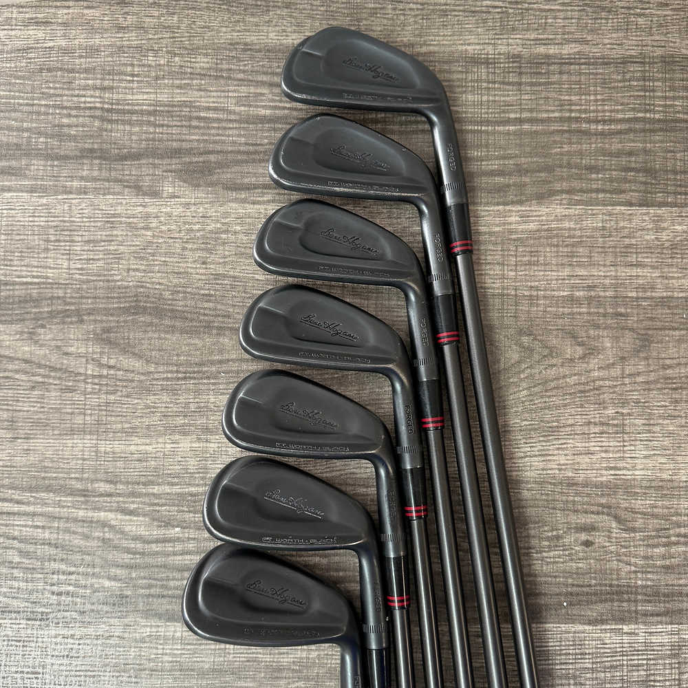 Ben Hogan Ft. Worth Black Iron Set 4-P / Recoil Graphite, Stiff