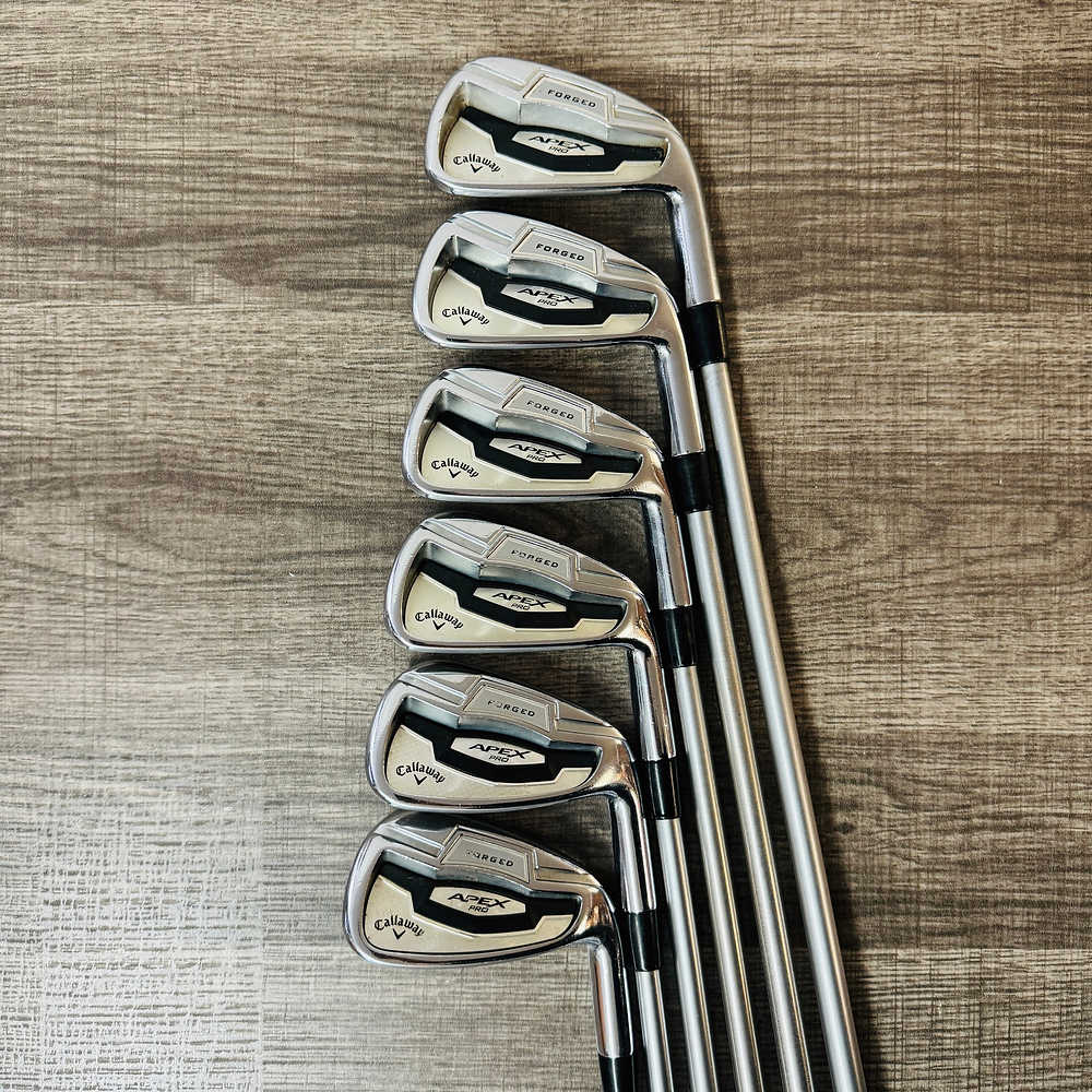 +1/2" Apex Pro 16 Iron Set 4-9 / KBS C Taper 130 Steel, X Stiff