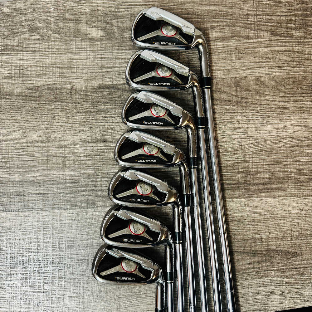 Burner Iron Set 4-P / Steel, Regular