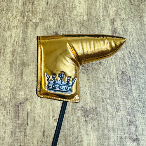 Lombardi Taormina Gold Putter w/ Headcover, 37”