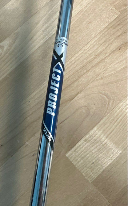 TaylorMade P7MC 6 Iron Left Handed Project X Rifle Extra Stiff Good