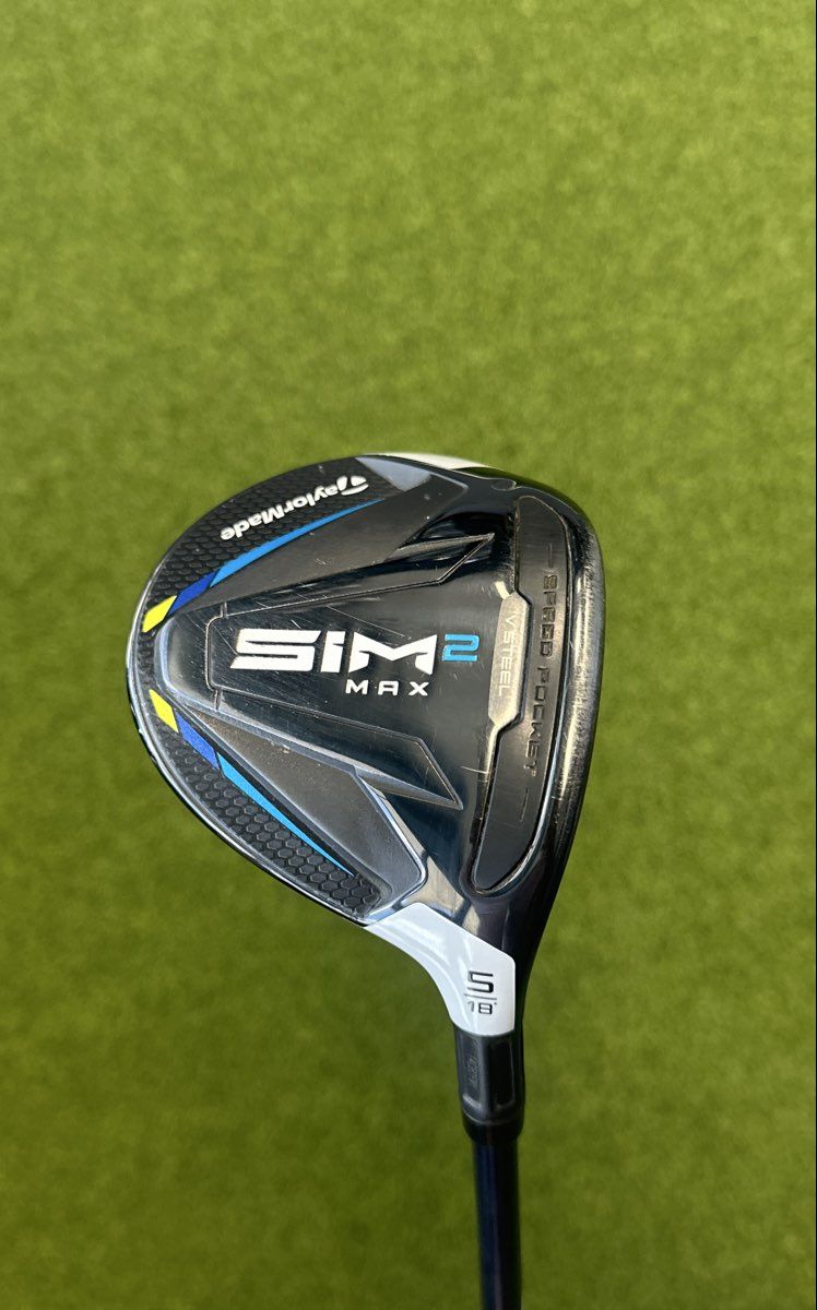 TaylorMade Sim2 MAX 5 Wood Right Handed Fujikura Ventus Regular Good