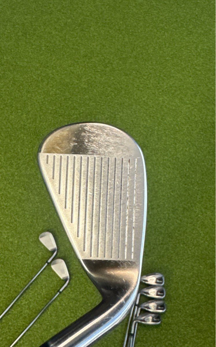 Callaway 2019 Big Bertha 5-PW, SW Left Handed Recoil Regular Flex Iron Set Good