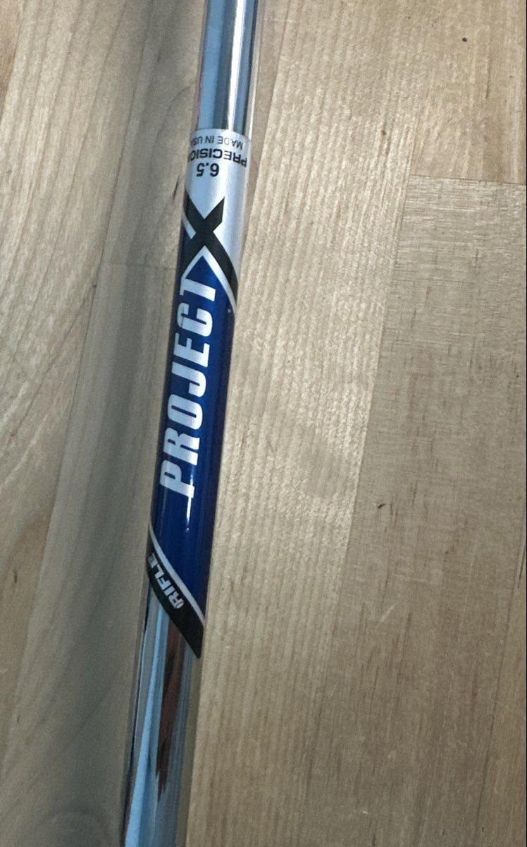 TaylorMade P7MC 6 Iron Left Handed Project X Rifle Extra Stiff Good