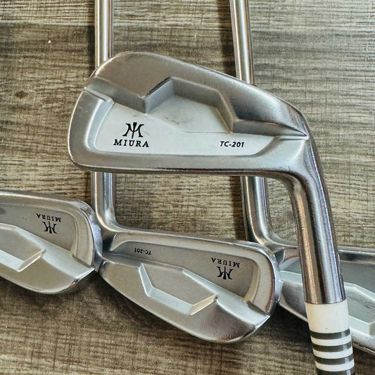 +1/2" Miura TC-201 Iron Set 4-P / Dynamic Gold Steel, Stiff