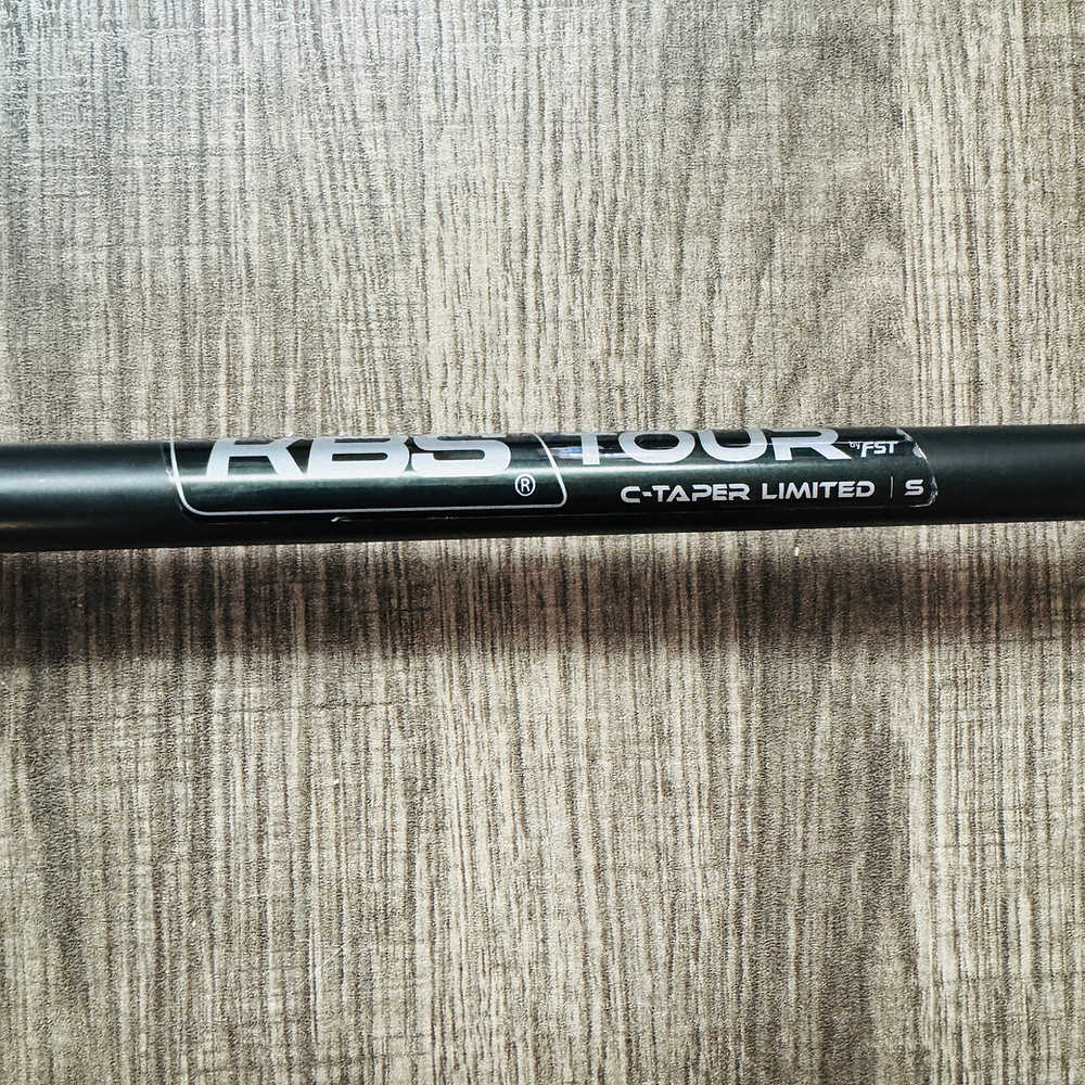 +1/2" ZX7 MK II Black Iron Set 4-PW / KBS C Taper Steel, Stiff