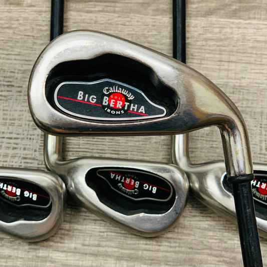 Big Bertha '04 Iron Set 3-G / RCH Graphite, Regular