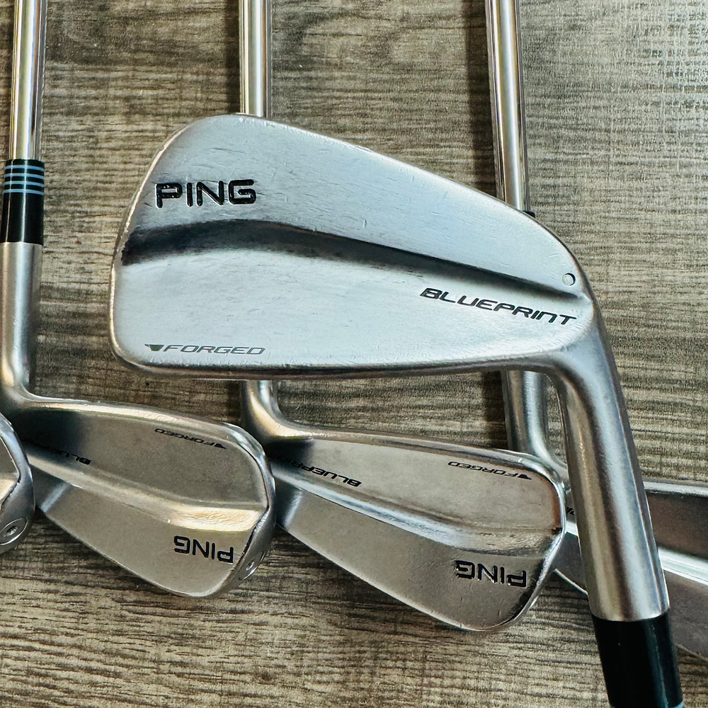 Blueprint Iron Set 4-P / AMT White Steel, X Stiff