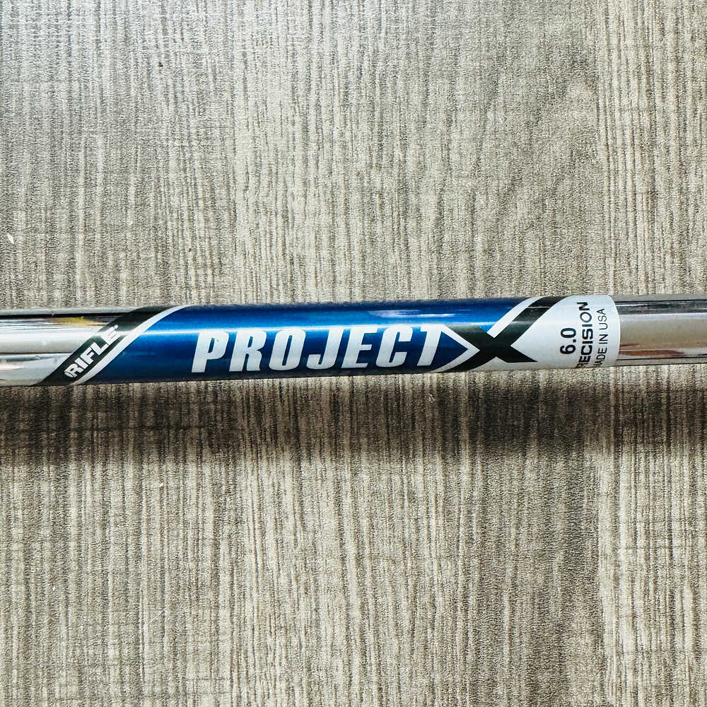 2024 Apex TCB Raw Iron Set 4-P / Project X Rifle 120 Steel, Stiff