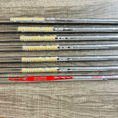 +1/2" Miura TC-201 Iron Set 4-P / Dynamic Gold Steel, Stiff