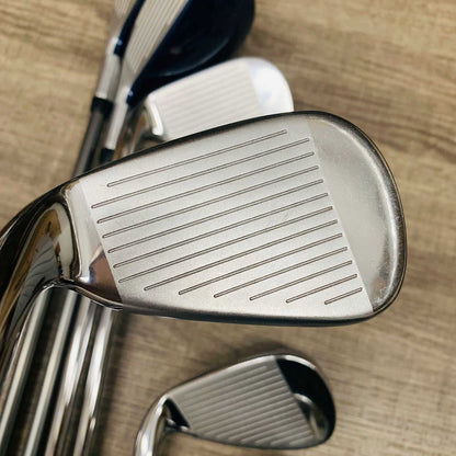 Adams Blue Hybrid/Iron Set 3H-P, Dynalite steel, Regular