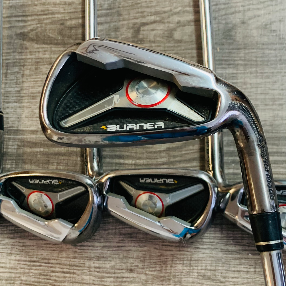 Burner Iron Set 4-P / Steel, Regular