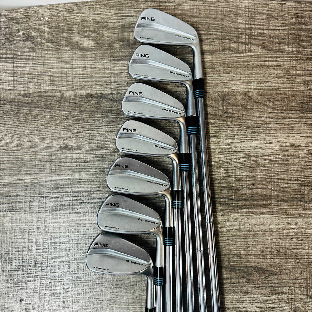 Blueprint Iron Set 4-P / AMT White Steel, X Stiff