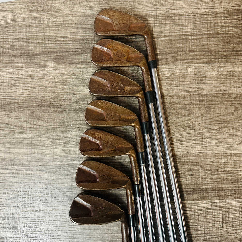 +1" Apex MB Raw Finish Iron Set 4-P / Project X Rifle, X Stiff