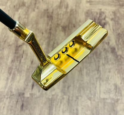 Real Scotty Cameron 34" Right Handed Gold Special Select Newport 2 Putter with Head Cover
