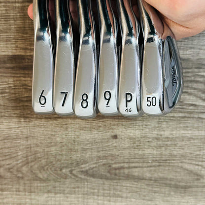 T100 Iron Set 6-GW / AMT White Steel, Stiff