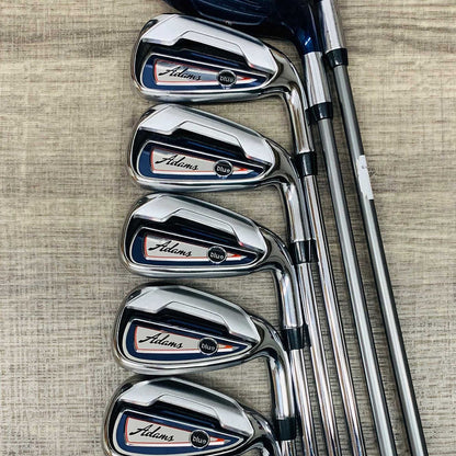 Adams Blue Hybrid/Iron Set 3H-P, Dynalite steel, Regular