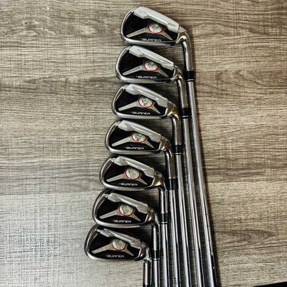 Burner Iron Set 4-P / Steel, Regular