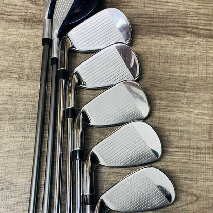 Adams Blue Hybrid/Iron Set 3H-P, Dynalite steel, Regular