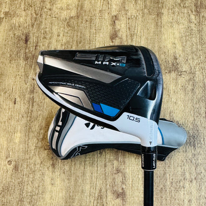 10.5° Driver SIM Max D w/ Headcover, X Stiff