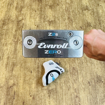 Evnroll Zero Z2 Putter w/ Headcover, 33"