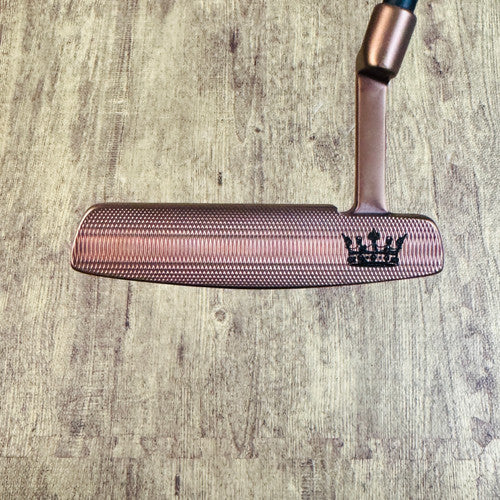 Lombardi Taormina Gold Putter w/ Headcover, 37”